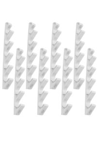 8Pcs Nylon Chair Adjustment Bracket Folding 5- Recliner Connector Clips Outdoor Lounge Camping Patio Garden Furniture Parts