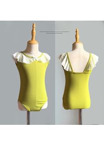Ballet Leotard Bodysuit Summer Sleeveless Dance Wear Chinese Dance Training Outfit Sweet Stage Costume Stretchy Gymnastics Wear