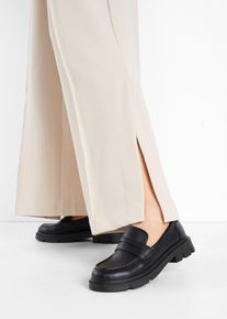 bonprix Femei Pantofi chunky tip loafer cu talpă ușoară, negru, 39