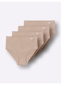 H&uuml;ftslip Speidel, Damen, Gr. 48, 4 Stk., elfenbein, 92% Baumwolle, 8% Elasthan, Unterhosen H&uuml;ftslip