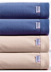 Slip Speidel, Damen, Gr. 52, 4 Stk., blau (elfenbein), 92% Baumwolle, 8% Elasthan, Unterhosen Slip