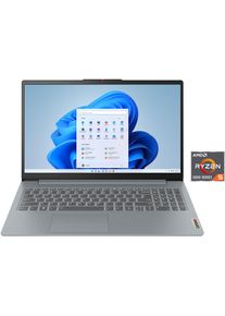 Lenovo Notebook "IdeaPad Slim 3 15ABR8", grau, 8 GB RAM 512 GB SSD, Ryzen 5, Windows 11 Home, German, Notebooks, Notebook
