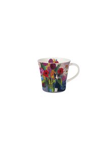 Tasse Goebel "Rosina Wachtmeister - Febbre da primavera", bunt, B:10,5cm H:9,5cm, Fine China-Porzellan, Trinkgef&auml;&szlig;e, Tasse, F&uuml;llmenge 0,35l