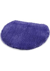WC-Deckelbezug Kleine Wolke "&raquo;Soft&laquo;" Gr. 51, blau (royalblau), H:20mm, Kunstfaser, Badematten, WC-Deckelbezug, Uni Farben, waschbar
