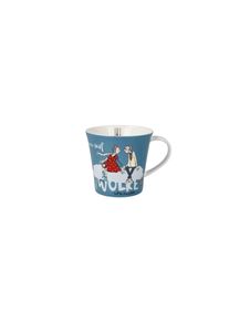 Tasse Goebel "Barbara Freundlieb - Wolke 7", bunt, B:10,5cm H:9,5cm, Fine China-Porzellan, Trinkgef&auml;&szlig;e, Tasse, F&uuml;llmenge 0,35l