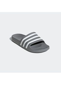 Badesandale adidas Sportswear "AQUA ADILETTE", Gr. 47, grau (grau three, ftwr wei&szlig;, grau three), Synthetik, Schuhe Badesandale, Topseller