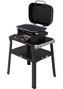 Elektrogrill Weber "LUMIN COMPACT", schwarz, B:70cm H:96cm T:55cm, Kontaktgrill_Standgrill_Tischgrill_Teppanyakigrill, Elektrogrill, mit Stand (2026)