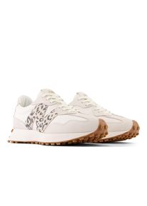 Sneaker New Balance "327", Damen, Gr. 42,5, wei&szlig; (sea salt), Leder, Synthetik, Schuhe Sneaker, mit Gummilaufsohle, f&uuml;r Erwachsene