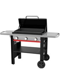 Gasgrill Weber "Slate GPD Premium Plancha", schwarz, B:161cm H:99cm T:65cm, Grills, Gasgrill, 71cm