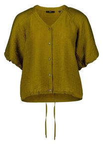 Klassische Bluse Zero "Casual-Bluse", Damen, Gr. 44, gr&uuml;n (fir gr&uuml;n), Obermaterial: 88% Viskose CV. 12% Polyamid PA., Blusen Klassische Bluse