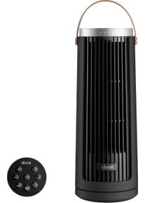 Turmventilator LEVOIT "LTF-F132-BEUR, mit Timerfunktion", schwarz, B:12,5cm H:33,5cm T:12,5cm, Ventilatoren, Turmventilator, kompakt, kraftvoll und sehr leise