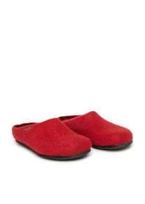 Pantoffel GOTTSTEIN "Pantoffel 17709-4807", Damen, Gr. 42, rot (rubin), Obermaterial: 100% Wolle WO., Schuhe Pantoffel
