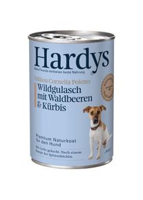 Hardys Edition C. Poletto Wildgulasch Hunde-Nassfutter getreidefrei 6x400g