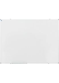 Whiteboard Economy, Stahl, wei&szlig;, BxH 600 x 450 mm, emailliert eurokraft pro