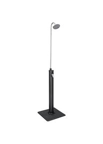 P & B Solardusche 58694, Schwarz, Silberfarben, Metall, Kunststoff, 8 l, 50x218x50 cm, SGS-gepr&uuml;ft, Freizeit & Co, Pools & Wasserspa&szlig;, Solarduschen