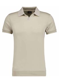 T-Shirt Ragman, Herren, Gr. S, beige (hell, beige, 209), Piqu&eacute;, Baumwolle, regular fit, Rundhals, Shirts T-Shirt
