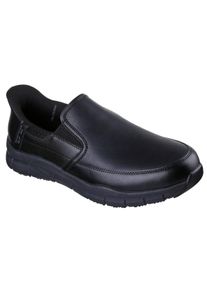 Berufsschuh Skechers "Nampa" Gr. 46, schwarz, 46, Obermaterial: 100% Textilmaterial TEXMAT., Schuhe, Berufsschuh