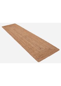 Tischl&auml;ufer OTTO HOME "Aimka", beige (natur), B:40cm L:150cm, Jute, Tischdecken, Tischl&auml;ufer, 100% Jute, 40x150cm, Pflegeleicht, Flechtmuster, Hochwertig und Stabil