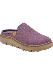 Hausschuh Josef Seibel "Carmaux 01, viola", Damen, Gr. 38, lila (viola), Obermaterial: 100% Textilmaterial TEXMAT., Schuhe Hausschuh