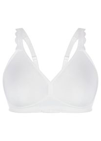 Sassa Mode Soft-BH SASSA "Soft BH FUNCTIONAL BRAS", Damen, Gr. 75, Cup E, wei&szlig;, Stoff, Obermaterial: 82% Polyamid PA. 18% Elasthan EL., BHs Soft-BH