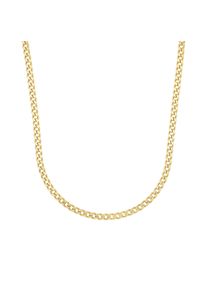 Panzerkette Amor, gold (gelbgoldfarben), Halsketten, Damen, Silber 925 (Sterlingsilber), L: 50 B: 3,4mm, Panzerkette, B:3,4mm