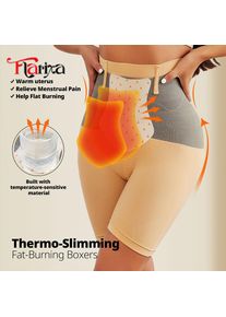 Flarixa Thermal Underwear Panties High Waist Seamless Tummy Control Butt Lifter Body Shaper Underwear Women Thermo Tights Shorts