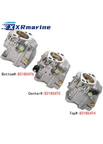 821854T4 821854T5 821854T6 Outboard Carburetor Carb Kit Fits for Mercury 2 Stroke 3 Cyl 40 To 60 HP Motors 821854A6 821854A4