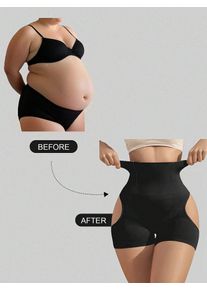 1pc Women High Waist Shapewear For Tummy Control, Hip Lifting, Postpartum Recovery - Lace Trim Waist Trainer Body Shapers Gym Accessories Belly Slimming Girdles, Lumbar Girdles Belly Slimming Corset