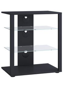 TV-Rack Folas Schwarz