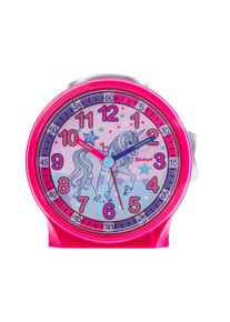 Quarzwecker Scout "Pferdewecker, Friends, 280001046", pink, Wecker, Quarzwecker, Kinderwecker, Geschenkidee, Kinderzimmer,Schulanfang, Pferd,Lernwecker
