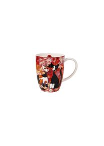 Tasse Goebel "Rosina Wachtmeister - Prato fiorito colorato", bunt, B:9cm H:11cm, Fine China-Porzellan, Trinkgef&auml;&szlig;e, Tasse, F&uuml;llmenge 0,4l