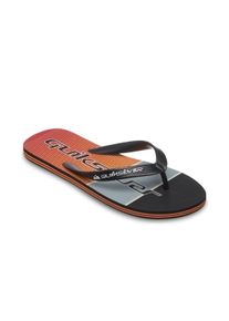 Sandale Quiksilver "Molokai Stripe", Herren, Gr. 6(39), bunt (schwarz), Obermaterial: 100% Synthetik, Futter: 100% Synthetik, Laufsohle: 100% Schwammgummi., Schuhe Sandale