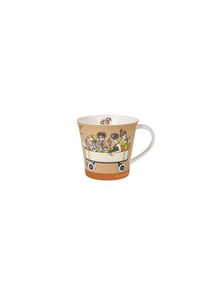 Tasse Goebel "Barbara Freundlieb - Enjoy", bunt, B:10,5cm H:9,5cm, Fine China-Porzellan, Trinkgef&auml;&szlig;e, Tasse, F&uuml;llmenge 0,35l