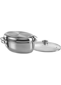 Br&auml;ter GSW, silber (silberfarben), &Oslash;:38cm, T&ouml;pfe, Br&auml;ter, Induktion