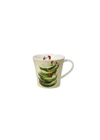 Tasse Goebel "Daria Rosso - Reaching Lighter Summits", bunt, B:10cm H:9,5cm, Fine China-Porzellan, Trinkgef&auml;&szlig;e, Tasse, F&uuml;llmenge 0,35l