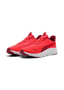 Laufschuh Puma "FLEXFOCUS LITE MODERN", Gr. 46, ultra rot, garnet glow, Puma wei&szlig;, Textil, Schuhe Laufschuh, f&uuml;r sportlichen Alltag, atmungsaktives Obermaterial