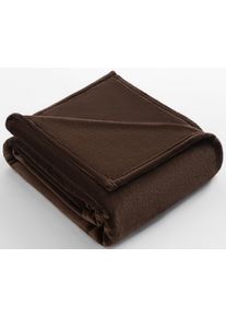 Wohndecke OTTO HOME "Tianna", braun, B:150cm L:200cm, Polyester, Wohndecken, Wohndecke, weiche Kuscheldecke,150x200cm, leicht & kompakt, pflegeleicht, premium