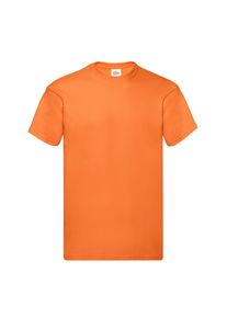 Fruit of the Loom Unisex Origineel Katoenen T-shirt voor volwassenen (Oranje)