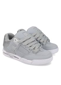 Sneaker DC Shoes "Command", Damen, Gr. 9,5(41), grau, silber, Obermaterial:52.53% Leder + 47.47% Synthetic., Schuhe Sneaker