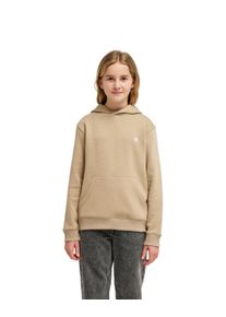 Hoodie Element "Icon Embroidery", Jungen, Gr. 8(125-130cm), aluminum, Obermaterial: 55% Baumwolle, 25% Baumwolle, 20% Polyester., Sweatshirts Hoodie
