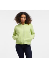 Sweatjacke Ragwear "DORON FLEECE", Damen, Gr. XL (42), gr&uuml;n (pistachio), Fleece, Obermaterial: 100% Polyester, unifarben, taillenbedeckt, Rundhals, Sweatjacken Sweatjacke, mit Rei&szlig;verschluss, aus Polyester und Fleece, taillenbedeckte Passform