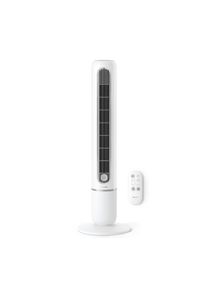 Turmventilator Philips "CX5550 Serie 5000 mit 5 Geschwindigkeiten u. Aromatherapie-Zusatz", arktiswei&szlig;, B:32,5cm H:106cm T:32,5cm, Ventilatoren, Turmventilator, Oszillierend, leise, mit Timer u. Fernbedienung