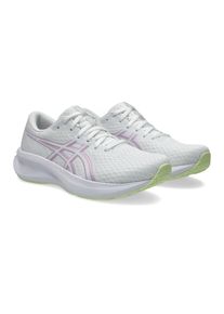 Laufschuh asics "PATRIOT 14", Damen, Gr. 39, rosa (wei&szlig;, illuminate gelb), Synthetik, Schuhe Laufschuh