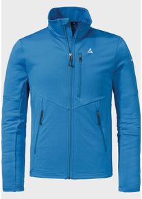 Sch&ouml;ffel Fleecejacke SCH&Ouml;FFEL "Fleece Jacket Hydalen M", Herren, Gr. 56, blau (8320, blau), Oberstoff : 95% Polyester 5% Elasthan, regular fit, hoch geschlossener Ausschnitt, Jacken Fleecejacke