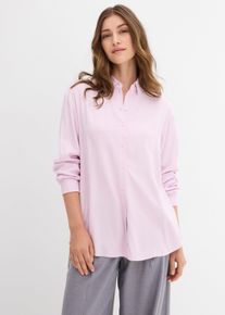 Camicia in morbida viscosa, viola, Taglia 52, bonprix