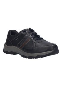 Schn&uuml;rschuh Josef Seibel "Leroy 56, schwarz-kombi", Herren, Gr. 44, schwarz (schwarz, kombi), Obermaterial: 100% Rindsleder Leather cow., Schuhe Schn&uuml;rschuh