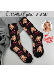 Custom avatar socks for men and women custom photo socks DIY personalized picture socks photo socks personalized gifts