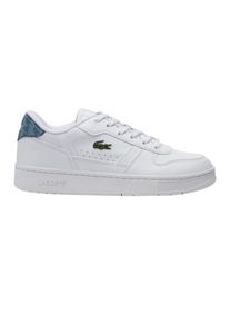 Lacoste Kinder/Kinder T-Clip Set Leren Trainers (Wit/blauw)
