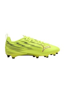 Puma Kinder/Kids Ultra 5 Play Stevige Grond Voetbalschoenen (Geel/zwart)