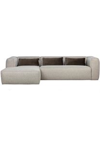 Ecksofa Bean Hellgrau S: 175x305cm